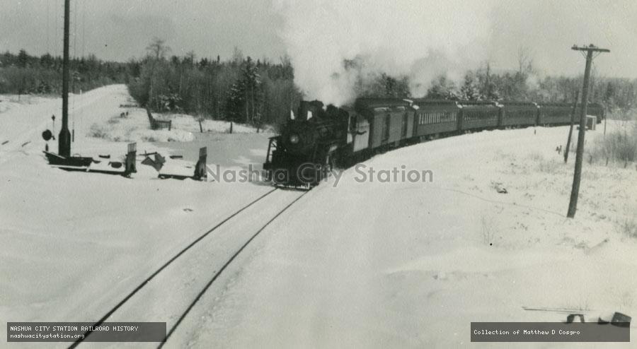 Postcard: Elmwood Junction 1935, New Hampshire